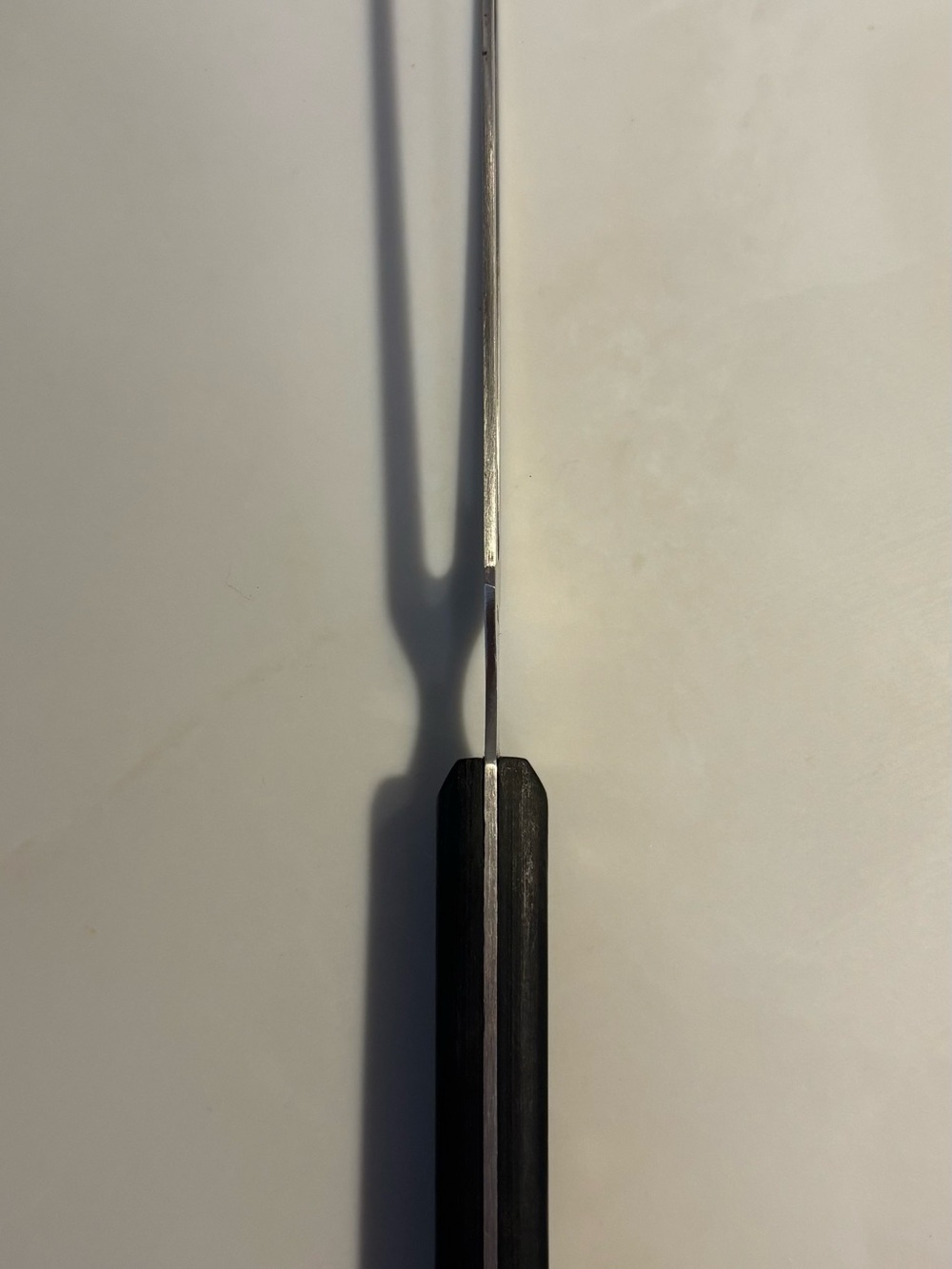 Vintage Precision by Sabatier 2-Tine Carving Fork – Full Tang, Triple Riveted - Picture 2 of 6